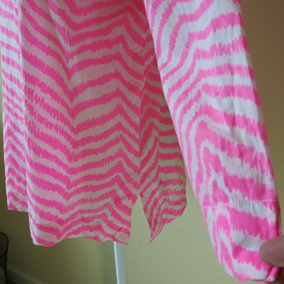 Lilly Pulitzer Amelia Island Zebron Print Tunic - Picture 7 of 7